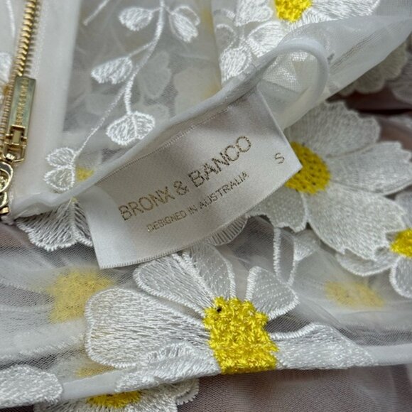 🆕 BRONX & BANCO 🧿 NWOT Jasmine White Multi Two Piece Set, Sz S / US 4 - Picture 14 of 16